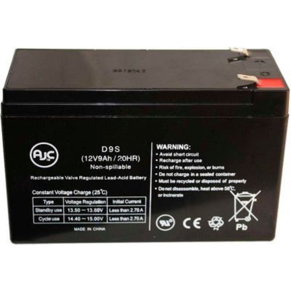 Battery Clerk AJC¬Æ Tripp Lite AVR900U 12V 9Ah UPS Battery AVR900U-Tripp-Lite12V-9Ah-UPS